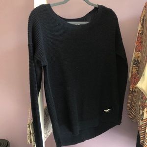 NAVY HOLLISTER SWEATER